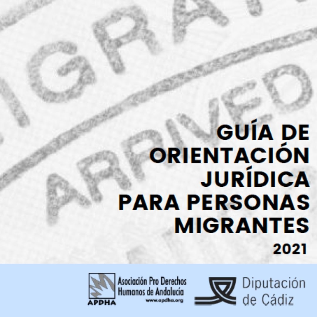 Guía orientación jurídica para personas migrantes