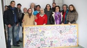 Encuentro de APDHA con asociaciones de Tetuán. Campaña sobre las mujeres porteadoras transfronterizas.