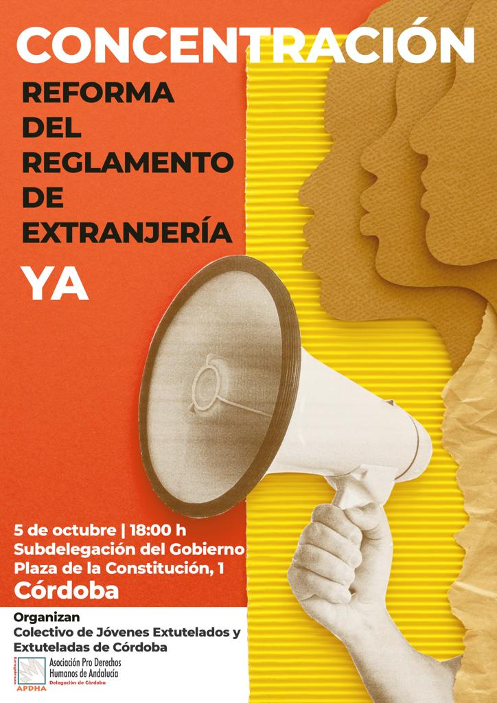 Córdoba | Concentración: Reforma del reglamento de extranjería YA