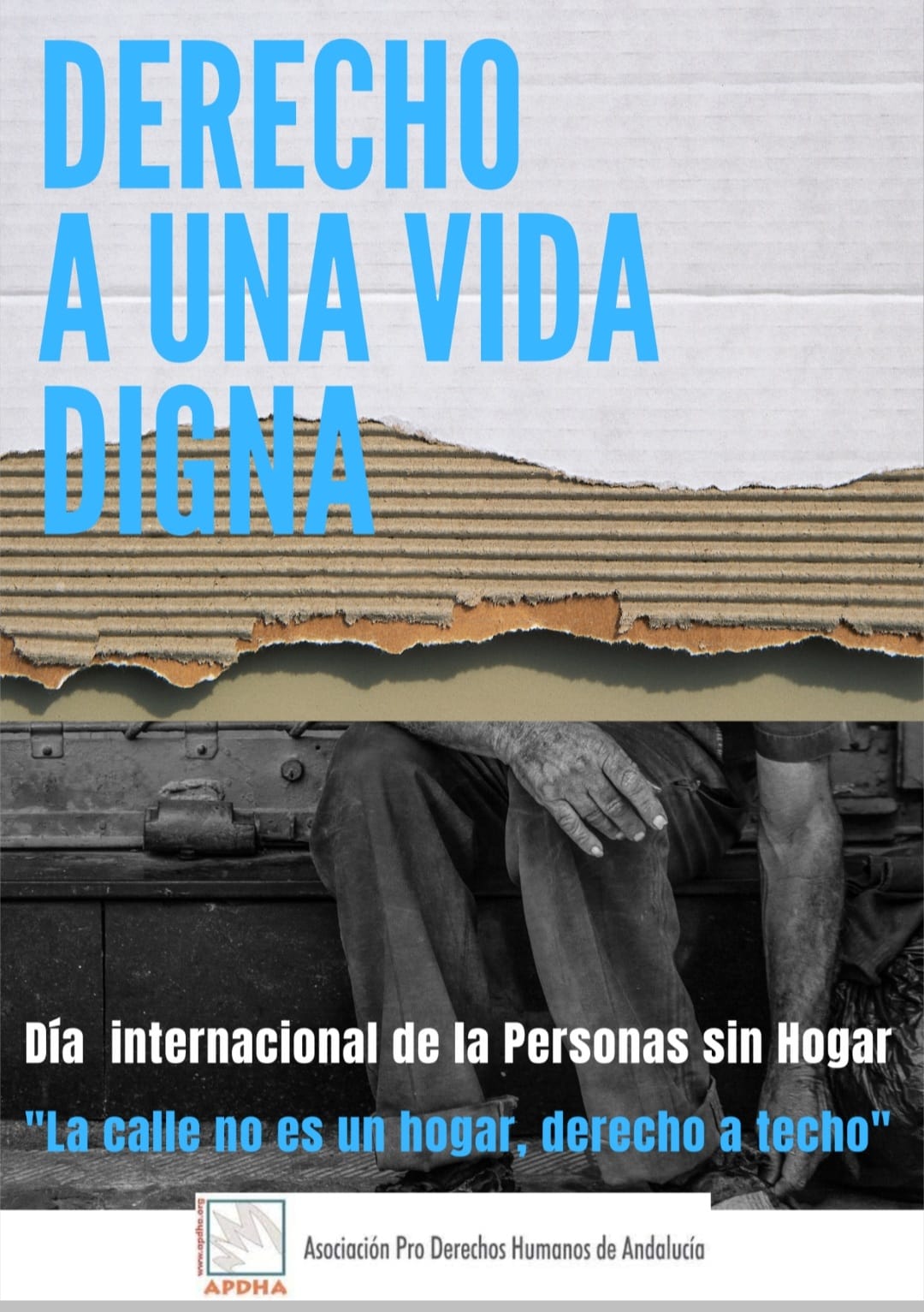 APDHA denuncia la debilidad y privatización del sistema de atención a las personas sin hogar en Andalucía