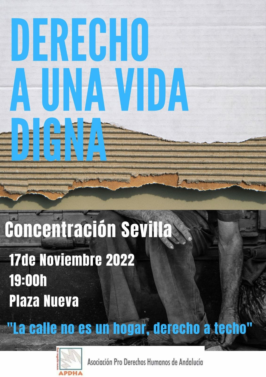 Concentraciones por el Derecho a una Vida Digna en Sevilla y Cádiz