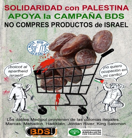 Campaña para no consumir productos de Israel
