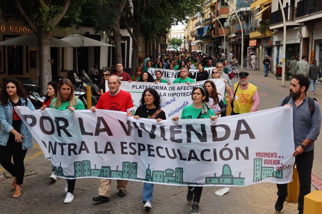Sevilla| Manifestación por el Derecho a la Vivienda Digna